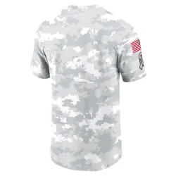 Cleveland Browns Men's Arctic Camo 2024 Salute To Service Performance T-Shirt