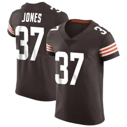 Cleveland Browns Men's Elite Brown Vapor Jersey (37 Dom Jones)