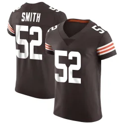 Cleveland Browns Men's Elite Brown Vapor Jersey (52 Elerson G. Smith)