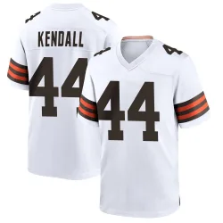 Cleveland Browns Men's Game White Jersey (44 Anthony Kendall)