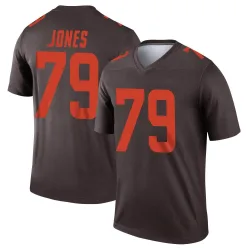Cleveland Browns Men's Legend Brown Alternate Jersey (79 Dawand Jones)