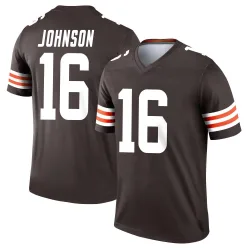 Cleveland Browns Men's Legend Brown Jersey (16 Diontae Johnson)