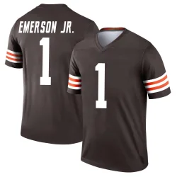 Cleveland Browns Men's Legend Brown Jersey (1 Martin Emerson Jr.)