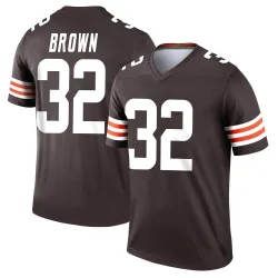 Cleveland Browns Men's Legend Brown Jersey (32 Jim Brown)