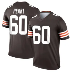 Cleveland Browns Men's Legend Brown Jersey (60 Julian Pearl)