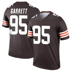 Cleveland Browns Men's Legend Brown Jersey (95 Myles Garrett)