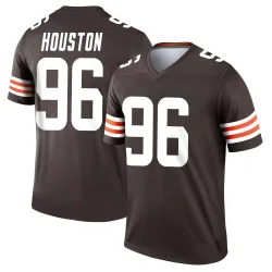 Cleveland Browns Men's Legend Brown Jersey (96 James Houston)