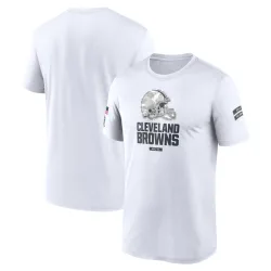 Cleveland Browns Men's Legend White 2024 Salute To Service Performance T-Shirt