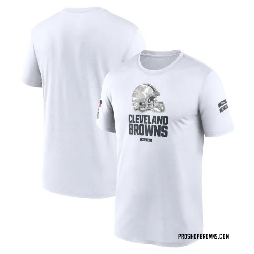 Cleveland Browns Men's Legend White 2024 Salute To Service Performance T-Shirt