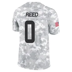Cleveland Browns Men's Limited Arctic Camo 2024 Salute to Service Jersey (0 Ja'seem Reed)