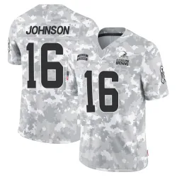 Cleveland Browns Men's Limited Arctic Camo 2024 Salute to Service Jersey (16 Diontae Johnson)