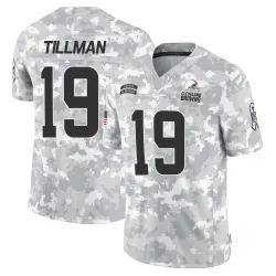 Cleveland Browns Men's Limited Arctic Camo 2024 Salute to Service Jersey (19 Cedric Tillman)