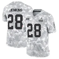Cleveland Browns Men's Limited Arctic Camo 2024 Salute to Service Jersey (28 Rayshawn Jenkins)