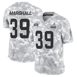 Cleveland Browns Men's Limited Arctic Camo 2024 Salute to Service Jersey (39 Ahmani Marshall)