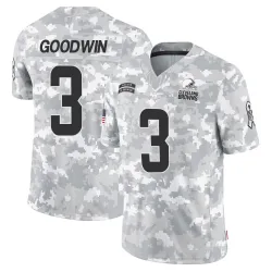 Cleveland Browns Men's Limited Arctic Camo 2024 Salute to Service Jersey (3 Marquise Goodwin)