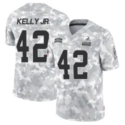 Cleveland Browns Men's Limited Arctic Camo 2024 Salute to Service Jersey (42 John Kelly Jr.)