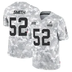 Cleveland Browns Men's Limited Arctic Camo 2024 Salute to Service Jersey (52 Elerson G. Smith)