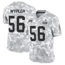 Cleveland Browns Men's Limited Arctic Camo 2024 Salute to Service Jersey (56 Luke Wypler)