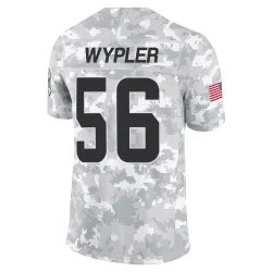 Cleveland Browns Men's Limited Arctic Camo 2024 Salute to Service Jersey (56 Luke Wypler)