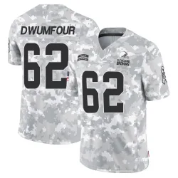 Cleveland Browns Men's Limited Arctic Camo 2024 Salute to Service Jersey (62 Michael Dwumfour)