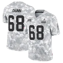 Cleveland Browns Men's Limited Arctic Camo 2024 Salute to Service Jersey (68 Michael Dunn)