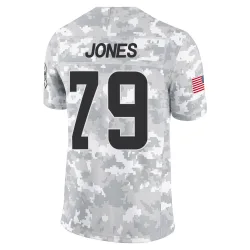 Cleveland Browns Men's Limited Arctic Camo 2024 Salute to Service Jersey (79 Dawand Jones)