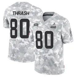 Cleveland Browns Men's Limited Arctic Camo 2024 Salute to Service Jersey (80 Jamari Thrash)