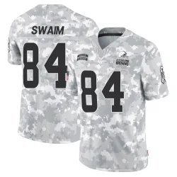 Cleveland Browns Men's Limited Arctic Camo 2024 Salute to Service Jersey (84 Geoff Swaim)
