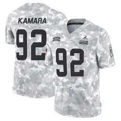 Cleveland Browns Men's Limited Arctic Camo 2024 Salute to Service Jersey (92 Sam Kamara)