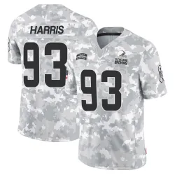Cleveland Browns Men's Limited Arctic Camo 2024 Salute to Service Jersey (93 Shelby Harris)