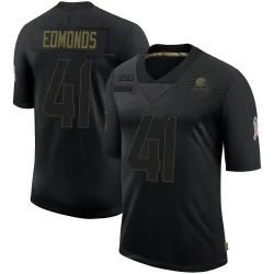 Cleveland Browns Men's Limited Black 2020 Salute To Service Jersey (41 Chris Edmonds)