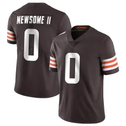 Cleveland Browns Men's Limited Brown Team Color Vapor Untouchable Jersey (0 Greg Newsome II)