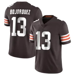 Cleveland Browns Men's Limited Brown Team Color Vapor Untouchable Jersey (13 Corey Bojorquez)