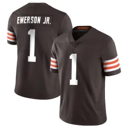 Cleveland Browns Men's Limited Brown Team Color Vapor Untouchable Jersey (1 Martin Emerson Jr.)