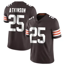 Cleveland Browns Men's Limited Brown Team Color Vapor Untouchable Jersey (25 George Atkinson)