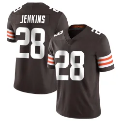 Cleveland Browns Men's Limited Brown Team Color Vapor Untouchable Jersey (28 Rayshawn Jenkins)