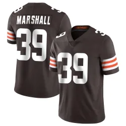 Cleveland Browns Men's Limited Brown Team Color Vapor Untouchable Jersey (39 Ahmani Marshall)