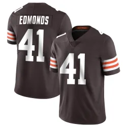 Cleveland Browns Men's Limited Brown Team Color Vapor Untouchable Jersey (41 Chris Edmonds)