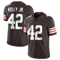 Cleveland Browns Men's Limited Brown Team Color Vapor Untouchable Jersey (42 John Kelly Jr.)