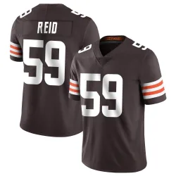 Cleveland Browns Men's Limited Brown Team Color Vapor Untouchable Jersey (59 Winston Reid)