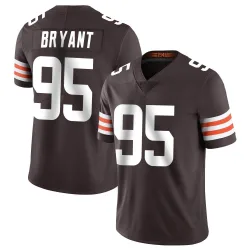 Cleveland Browns Men's Limited Brown Team Color Vapor Untouchable Jersey (95 Armonty Bryant)