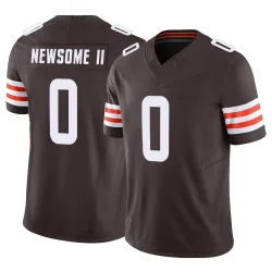 Cleveland Browns Men's Limited Brown Vapor F.U.S.E. Jersey (0 Greg Newsome II)
