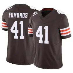 Cleveland Browns Men's Limited Brown Vapor F.U.S.E. Jersey (41 Chris Edmonds)