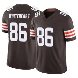 Cleveland Browns Men's Limited Brown Vapor F.U.S.E. Jersey (86 Blake Whiteheart)