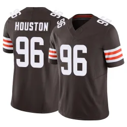 Cleveland Browns Men's Limited Brown Vapor F.U.S.E. Jersey (96 James Houston)