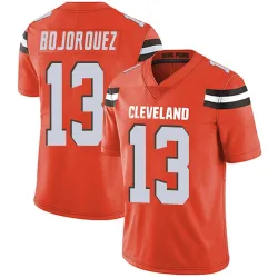 Cleveland Browns Men's Limited Orange Alternate Vapor Untouchable Jersey (13 Corey Bojorquez)