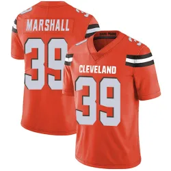 Cleveland Browns Men's Limited Orange Alternate Vapor Untouchable Jersey (39 Ahmani Marshall)