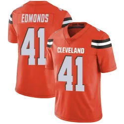Cleveland Browns Men's Limited Orange Alternate Vapor Untouchable Jersey (41 Chris Edmonds)