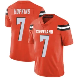 Cleveland Browns Men's Limited Orange Alternate Vapor Untouchable Jersey (7 Dustin Hopkins)