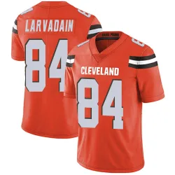 Cleveland Browns Men's Limited Orange Alternate Vapor Untouchable Jersey (84 Gage Larvadain)